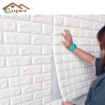 Foam Brick Stickers Art Wall Paper